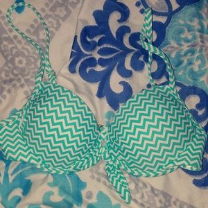 Chevron Bikini Top!